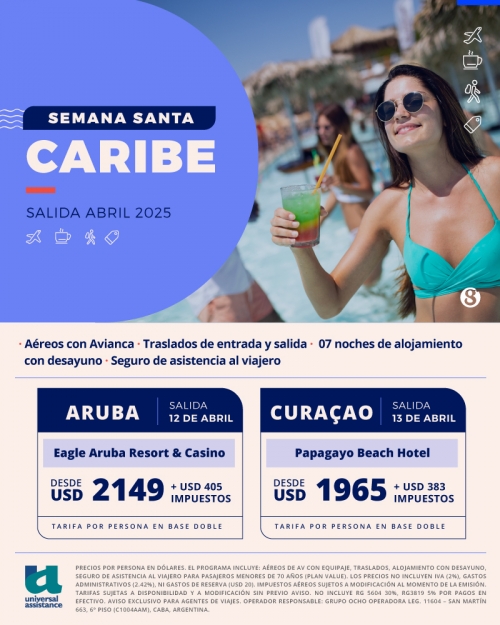 Caribe Semana Santa Cupos Confirmados