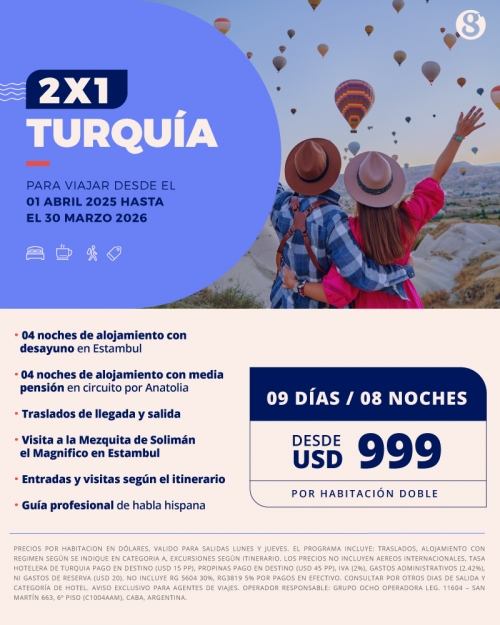 Turqua Super Oferta 2x1